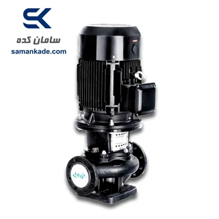 پمپ سیرکولاتور خطی 1/2 1 اینچ 2.2 کیلو وات سه فاز لئو مدل LPP40-20.5-2.2/2