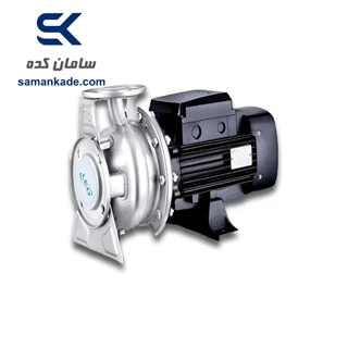 پمپ سانتریفیوژ زمینی استیل 5.5 اسب سه فاز لئو مدل XZS50-32-200/40