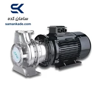 پمپ سانتریفیوژ زمینی استیل 15 اسب سه فاز لئو مدل XZB80-50-200/110